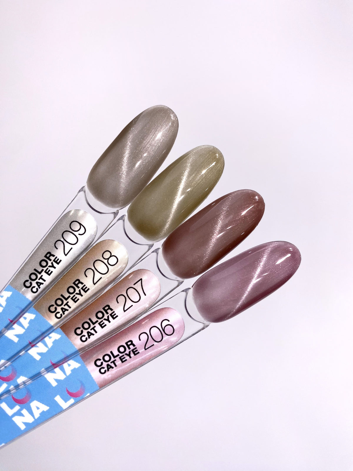 LUNAmoon Color Cat Eye Nº 208 8 ml — Esmalte semipermanente ojo de gato – LUNAmoon – vista 4