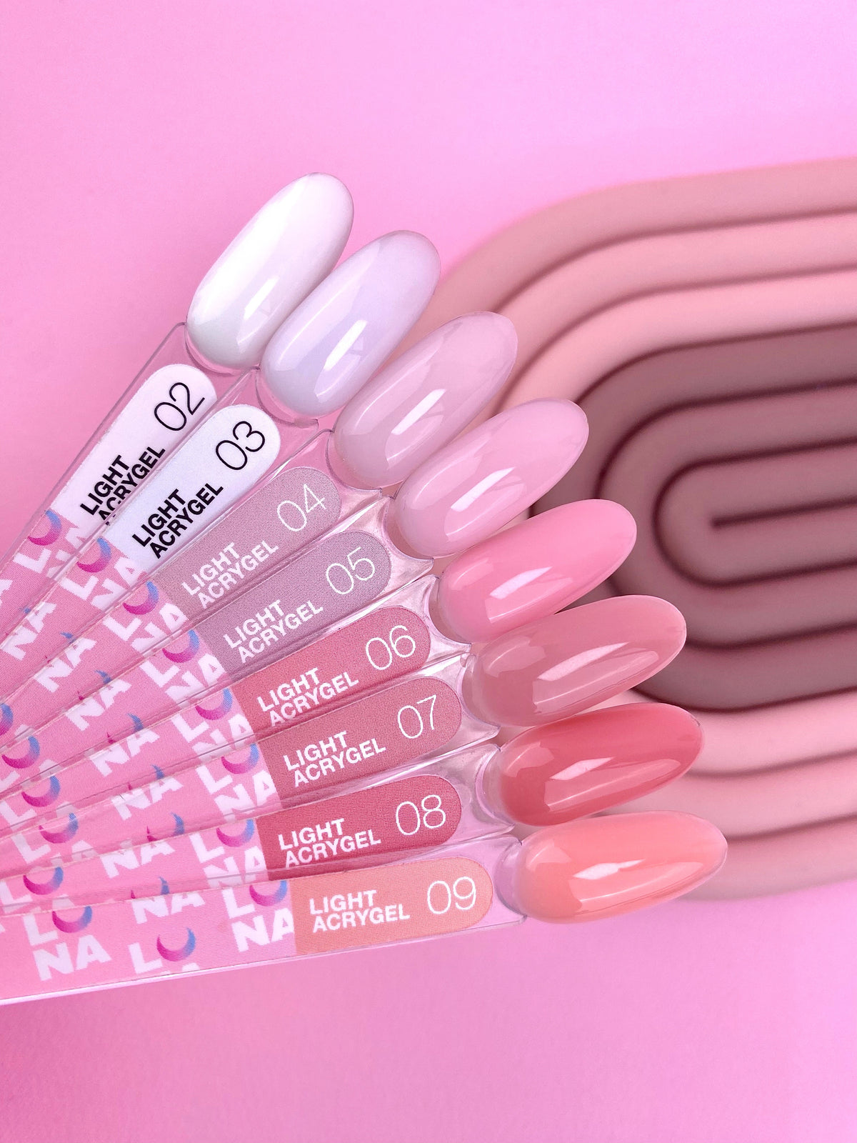 LUNAmoon Light Acrygel Nº 8 13 ml — Gel constructor líquido – LUNAmoon – vista 3