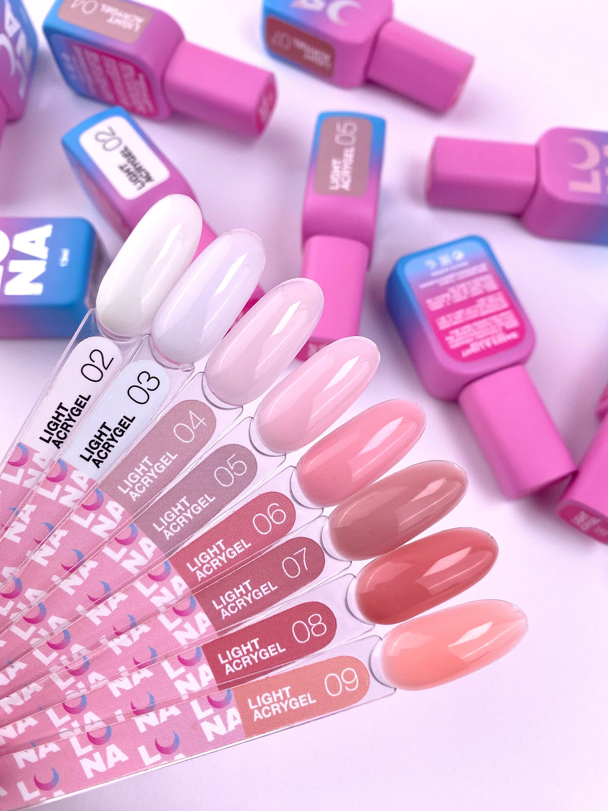 LUNAmoon Light Acrygel Nº 7 13 ml — Gel constructor líquido – LUNAmoon – vista 4