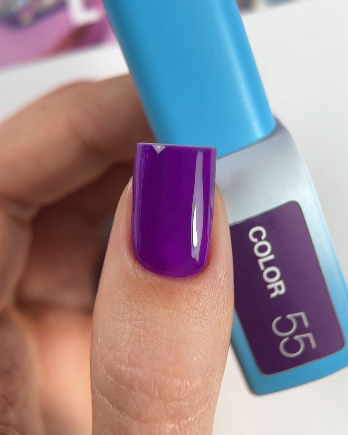 LUNAmoon Color Nº 55 8 ml — Esmalte semipermanente – LUNAmoon – vista 3