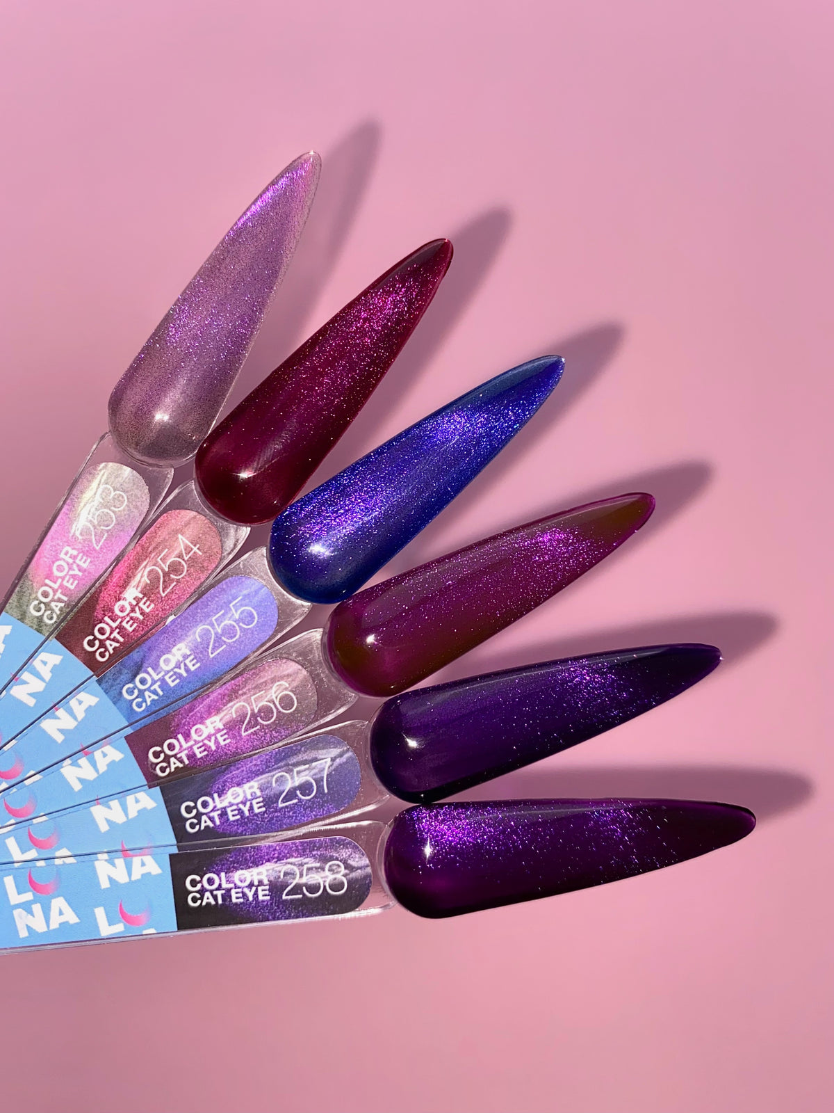 LUNAmoon Color Cat Eye Nº 258 8 ml — Esmalte semipermanente ojo de gato – LUNAmoon – vista 6