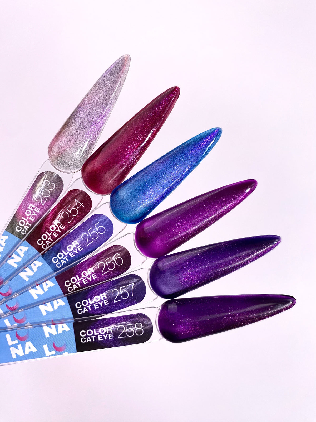 LUNAmoon Color Cat Eye Nº 258 8 ml — Esmalte semipermanente ojo de gato – LUNAmoon – vista 7