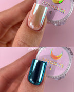 LUNAmoon Set de pigmentos Afrodita 6 uds — Polvos efecto para uñas – LUNAmoon – vista 5