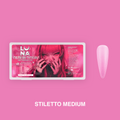 LUNAmoon Gel Tips Stiletto Medium — Tips de gel 500 uds – LUNAmoon