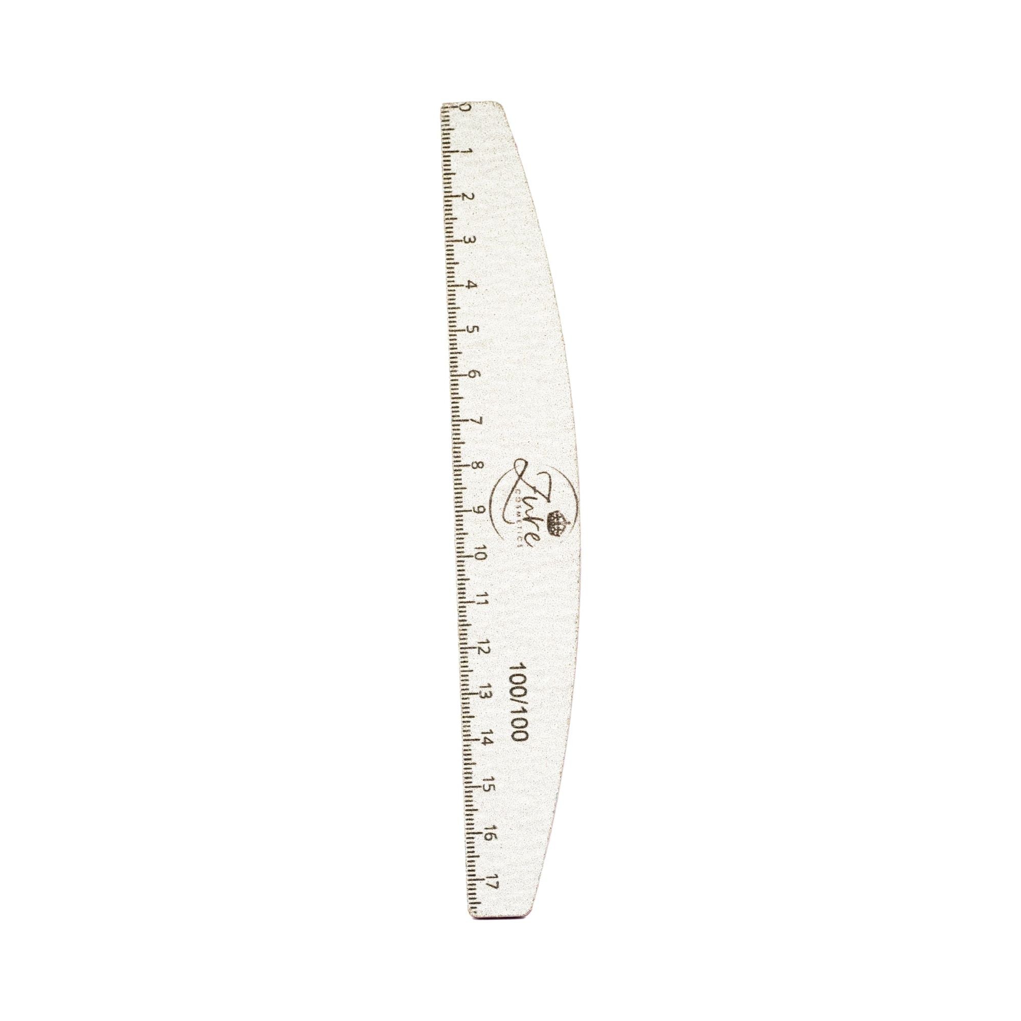 Lima Zure 100/100 - Lima profesional para dar forma y pulir uñas naturales