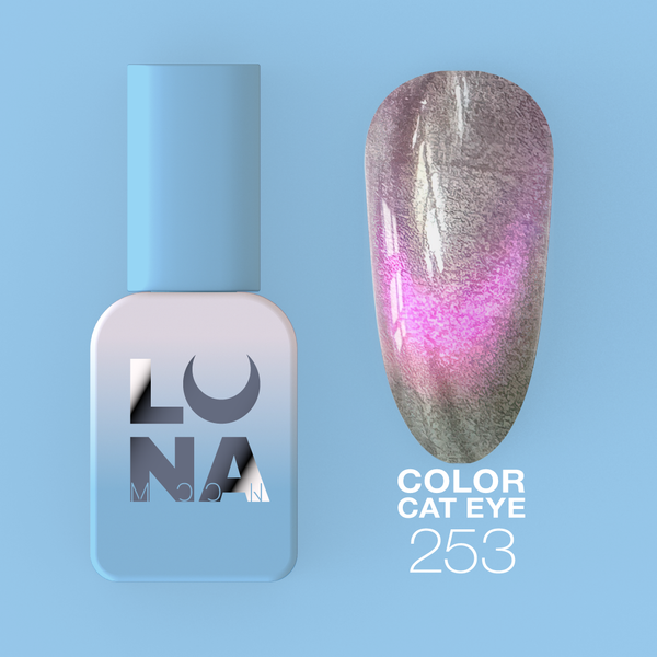 LUNAmoon Cat Eye Nº 253 8 ml — Esmalte semipermanente ojo de gato