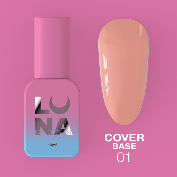 LUNAmoon Cover Base Nº 01 13 ml — Base camuflaje
