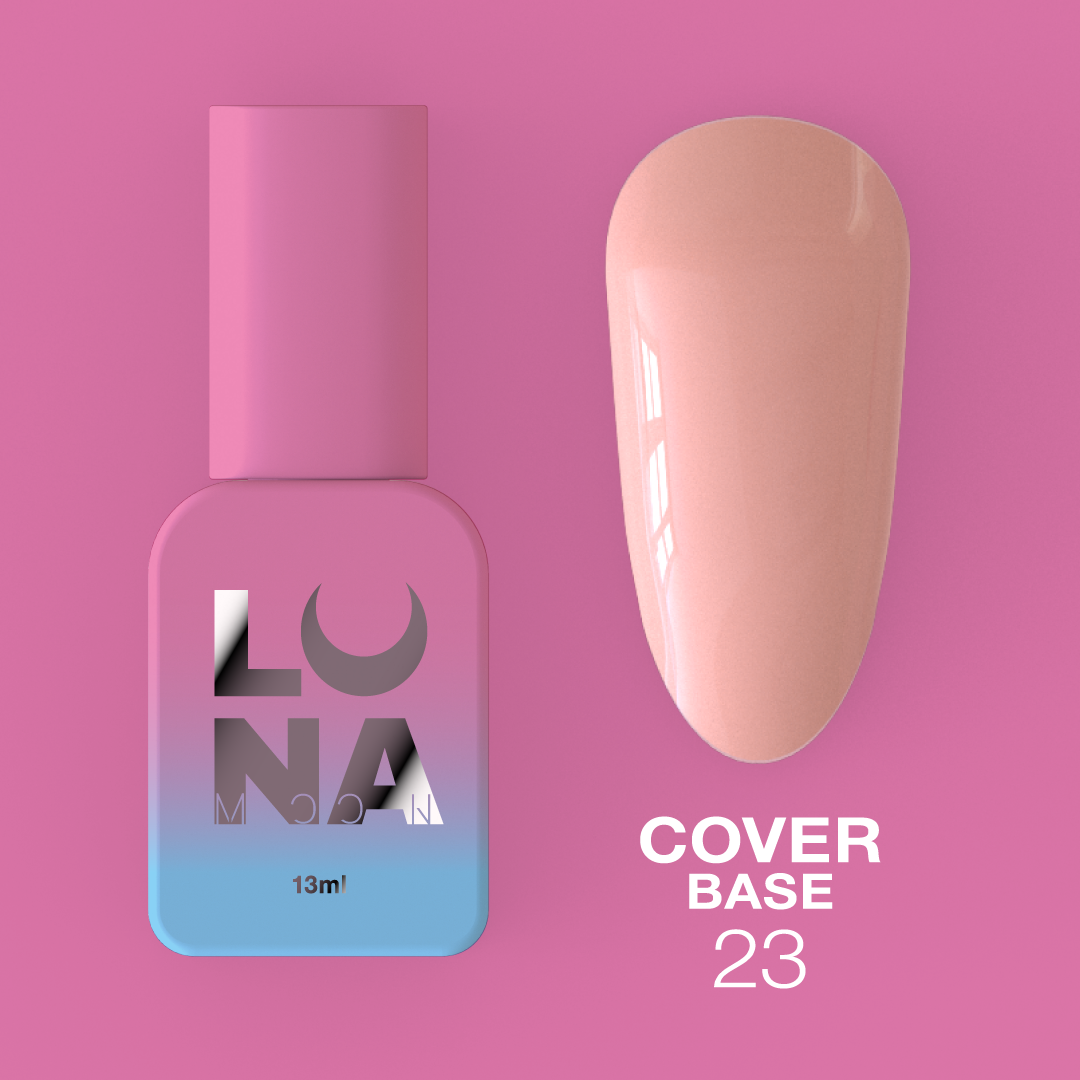 LUNAmoon Cover Base Nº 23 13 ml — Base camuflaje – LUNAmoon