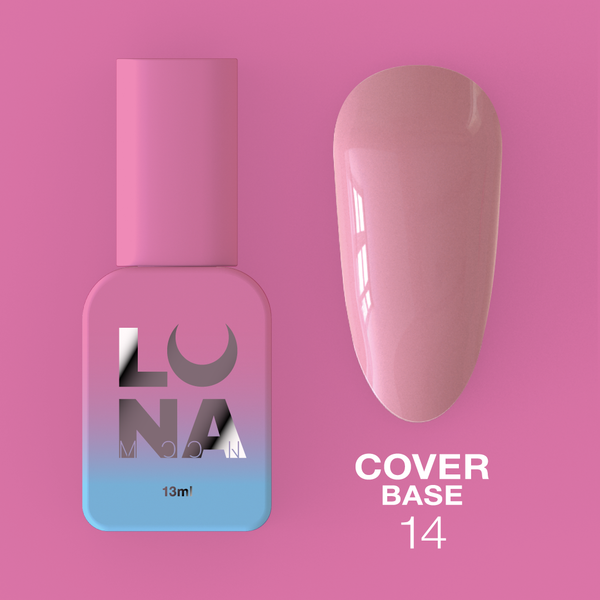 LUNAmoon Cover Base Nº 14 13 ml — Base camuflaje