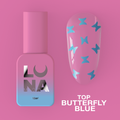LUNAmoon Top Butterfly Blue 13 ml — Top con efecto – LUNAmoon