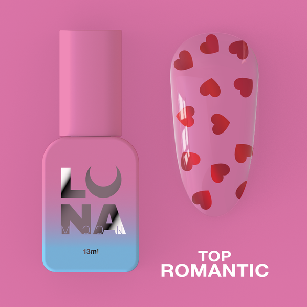 LUNAmoon Top Romantic 13 ml — Top con efecto