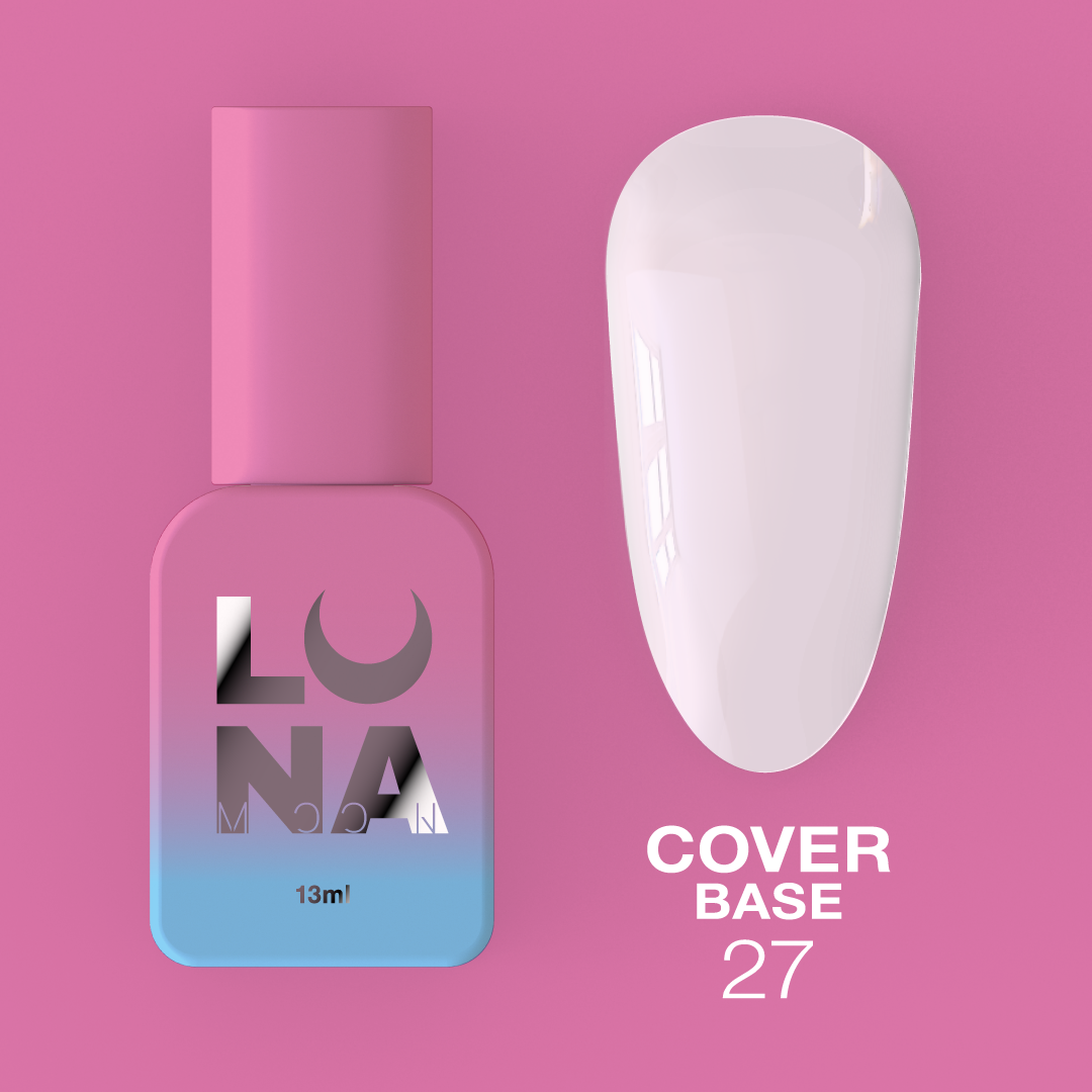 LUNAmoon Cover Base Nº 27 13 ml — Base camuflaje – LUNAmoon