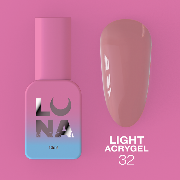LUNAmoon Light Acrygel Nº 32 13 ml — Gel constructor líquido