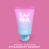 LUNAmoon Crema de manos Strawberry Dessert 30 ml – LUNAmoon