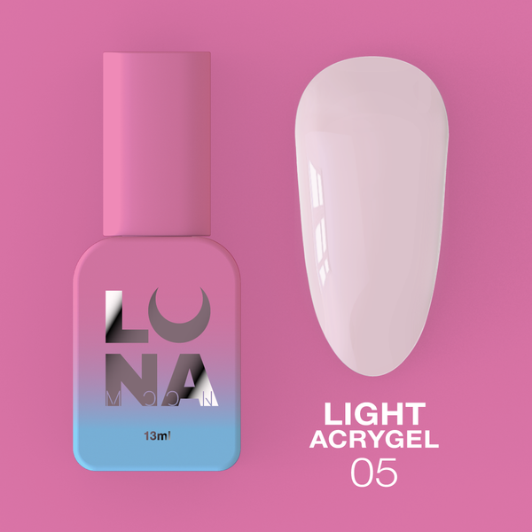LUNAmoon Light Acrygel Nº 05 13 ml — Gel constructor líquido