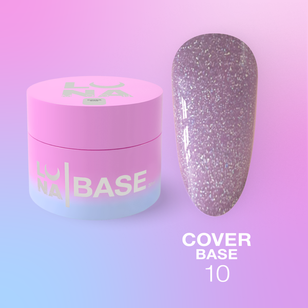LUNAmoon Cover Base Nº 10 30 ml — Base camuflaje