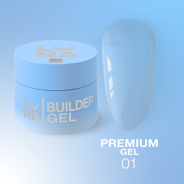 LUNAmoon Premium Gel Nº 01 30 ml — Gel de construcción