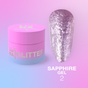 LUNAmoon Sapphire Gel Nº 02 5 ml — Gel con purpurina