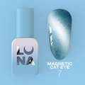 LUNAmoon Color Magnetic Cat Eye Nº 7 8 ml — Esmalte semipermanente ojo de gato – LUNAmoon