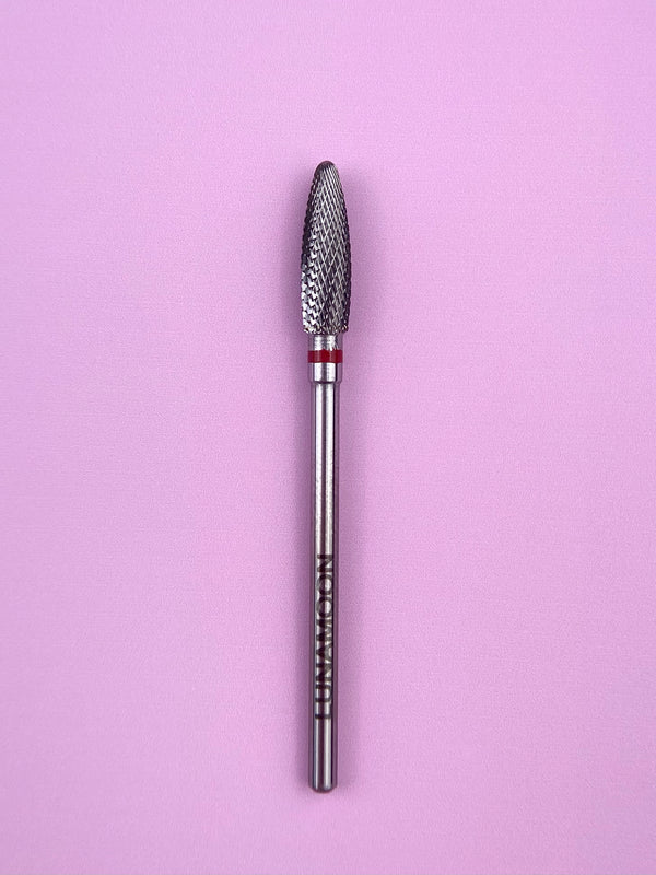 LUNAmoon Fresa de carburo Corn fina Soft Red (L) 4,0 mm