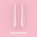 LUNAmoon Gel Tips Square Medium — Tips de gel 500 uds