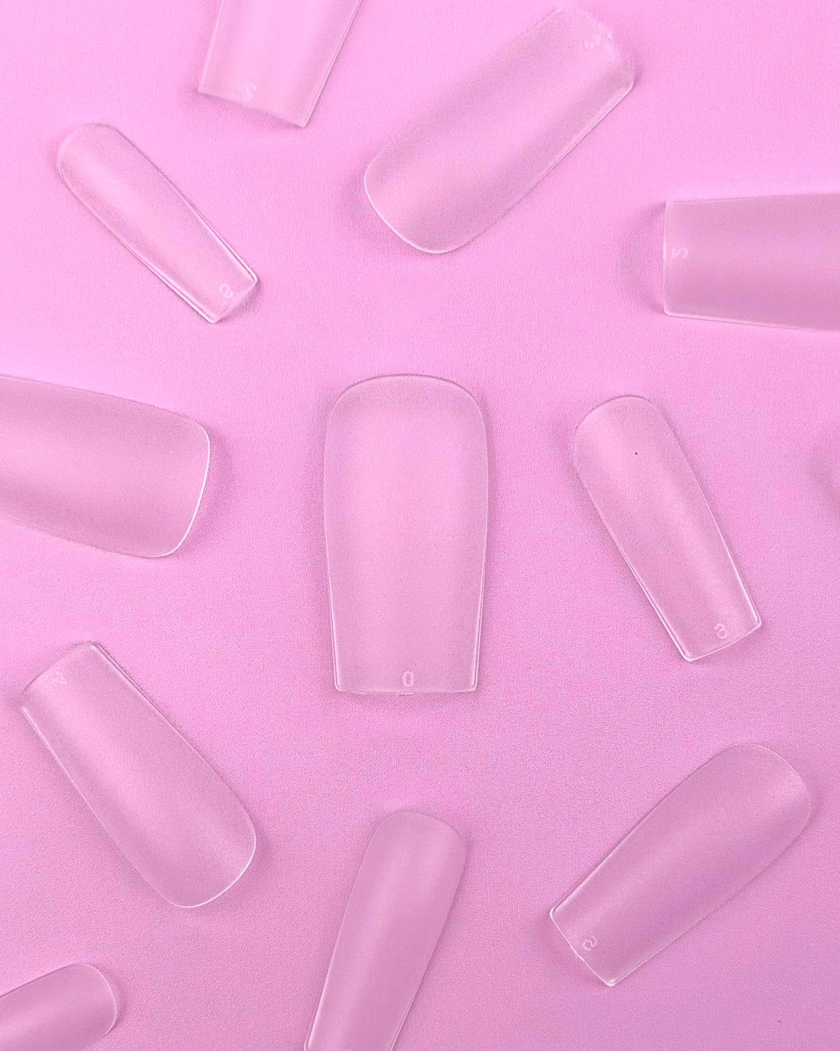 LUNAmoon Gel Tips Square Medium — Tips de gel 500 uds – LUNAmoon – vista 4