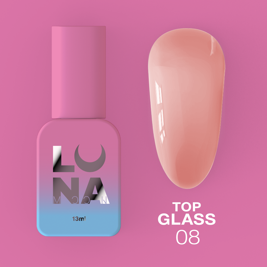 LUNAmoon Top Glass Nº 8 13 ml — Top con efecto – LUNAmoon