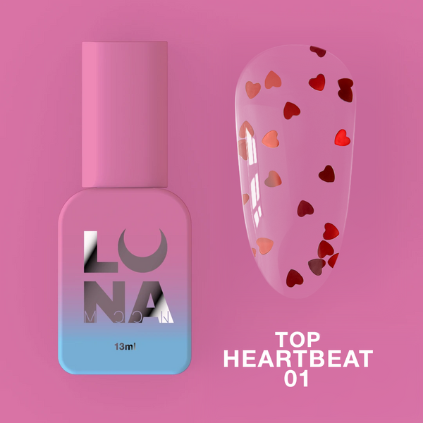 LUNAmoon Top Heartbeat Nº 01 13 ml — Top con efecto