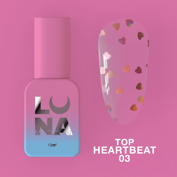 LUNAmoon Top Heartbeat Nº 03 13 ml — Top con efecto
