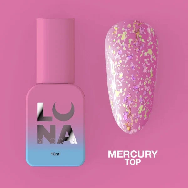 LUNAmoon Top Mercury 13 ml — Top con efecto – LUNAmoon