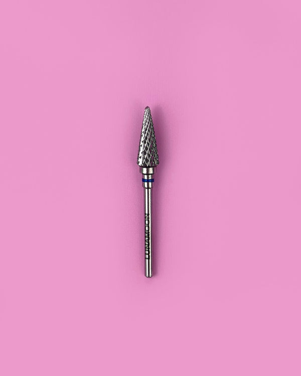 LUNAmoon Fresa de carburo Herringbone para zurdos (L) con muesca azul 4.2 / 4.1 mm