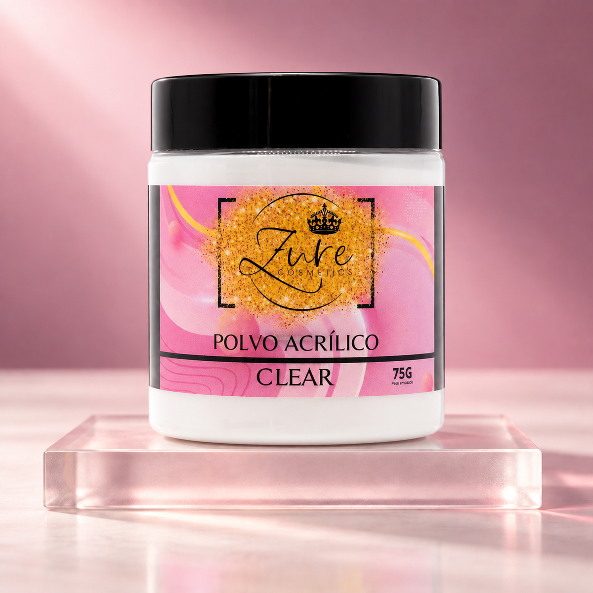 Acrílico para Uñas Clear — 75 g – ILARA PRO